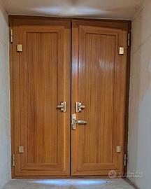 infisso per finestra in alluminio