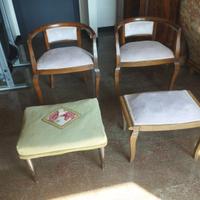 Poltroncine e sgabelli