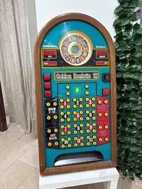 Slot Machine Golden Roulette 12 vintage elettrica 