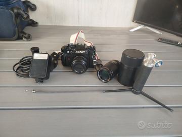 🎞️✨ Fotocamera Zenit 12 con Accessori - Vintage e