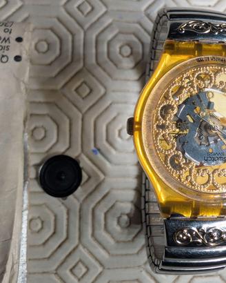 Orologio Swatch Asetra GK137-138 Usato Guasto