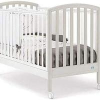 Lettino Bianco Ciak Pali+ Materasso