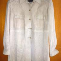 Giacca vintage vera renna estiva, colore naturale