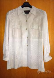 Giacca vintage vera renna estiva, colore naturale