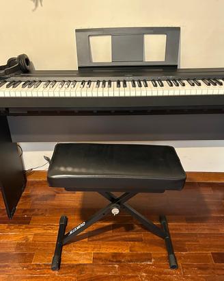 Pianoforte Digitale Yamaha P-45 con Stand, Panchin