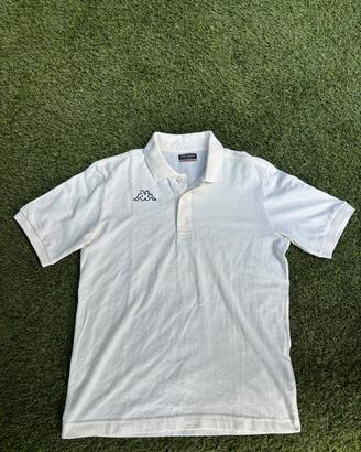 Polo Kappa uomo bianca
