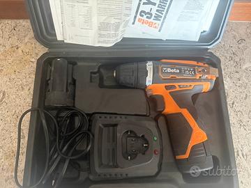 Trapano Avvitatore Beta 1972/12V-10 + 2 Batterie
