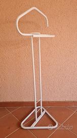 porta abiti metallo bianco