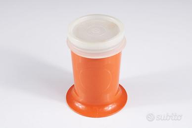 Bicchiere Tupperware Harvest Orange 1318-7 vintage