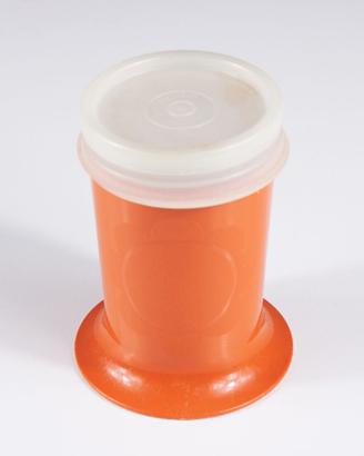 Bicchiere Tupperware Harvest Orange 1318-7 vintage