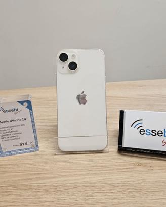 Apple iPhone 14 128 GB Starlight Usato