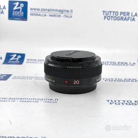 LUMIX 20 m f1.7 II + GARANZIA USATO