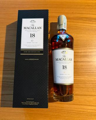 The Macallan 18 Years Old Sherry Oak Cask