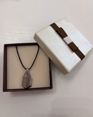 Collana Breil originale con pendente in acciaio