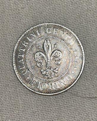 Fiorino governo della toscana 1859