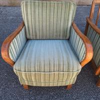 Coppia Poltrone Art Decò, design Germany anni 40