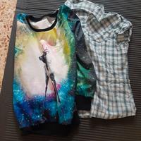 camicia e felpa sottile 