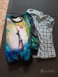 camicia e felpa sottile 