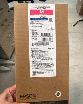 Inchiostro T01D3 Magenta per Epson