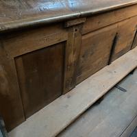 Panca (banco) antica gotica