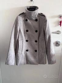 Cappotto Corto Caban H&M Grigio M