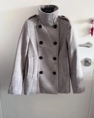 Cappotto Corto Caban H&M Grigio M