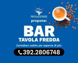 Bar Tavola Fredda/piatti di gastronomia Rif.PC005