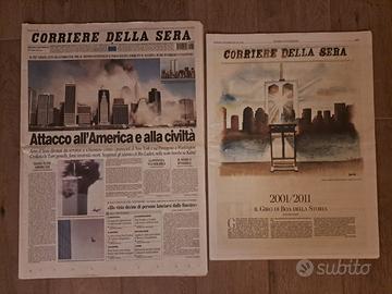 11 settembre 2001 +  2011 Corriere della sera
