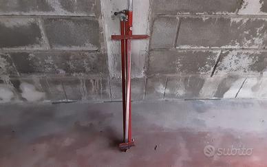 Cavalletto di ferro regolabile per dipingere, h150