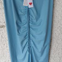 Gonna Azzurra brillantinata lovissima nuova 