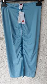 Gonna Azzurra brillantinata lovissima nuova 