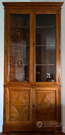 credenza angolare antica restaurata