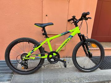 Mountain Bike Rockrider ST 500 colore giallo fluo