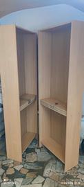 librerie a 5 ripiani da 1.75mt legno