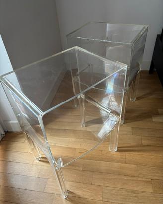Coppia comodini “ small ghost buster” di Kartell