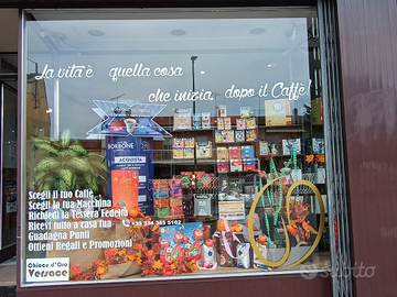 Vendita negozio capsule di caffè