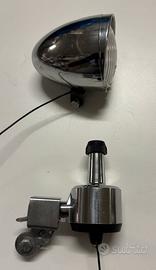 Fanale Faro e Dinamo Cromato Bicicletta  Olanda