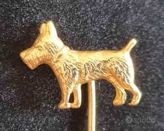 Spilla Stick Vintage Cagnolino