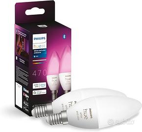 Lampadina smart Philips Hue, bianco, 2 unità, effi