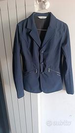 giacca equitazione blu horsware donna taglia 36 