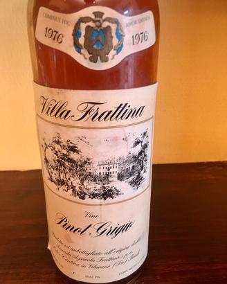 Pinot Grigio Villa Frattina 1976- collezione