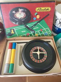 gioco da tavolo Plasticart Roulette vintage.