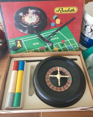 gioco da tavolo Plasticart Roulette vintage.