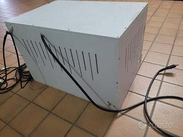 Terrario in PVC bianco 60x40x40