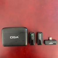 Microfono Wireless  con Custodia di Ricarica