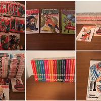 Manga Naruto serie rossa, Dragon Ball, Saint Seiya