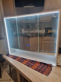 Specchio bagno contenitore