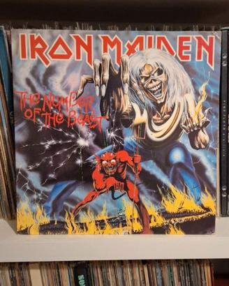 Vinile Iron Maiden the number of the Beast