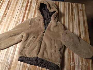 Pellicciotto e chiodo nero per bambina