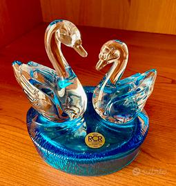 Cigni in cristallo RCR come nuovi